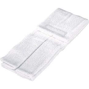 Markwort Football Towel, White , 11.5"H x 4.5"W, unfolds to16.5"H x 13.5"W