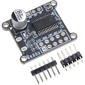 ZORZA 1Pcs Mini Simple DC Brushless Motor Driver Board SVPWM/SPWM FOC Control Driver with DRV8313 Chip for Enhanced Performance