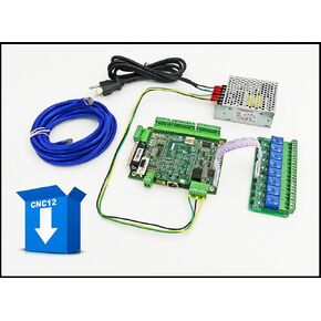 Centroid 4 axis Acorn DIY CNC motion controller kit (REV 4) with CNC software, replaces MachMotion,WinCNC,Mach3,EMC2,KCAM4,Smooth Stepper