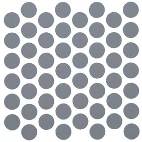 FastCap Adhesive Cover Caps PVC Fog Grey 9/16" (1 Sheet 52 Caps)