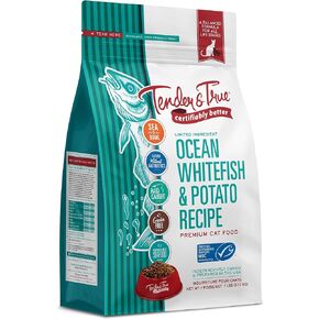 Tender & True Ocean Whitefish & Potato Recipe Cat Food, 7 lb
