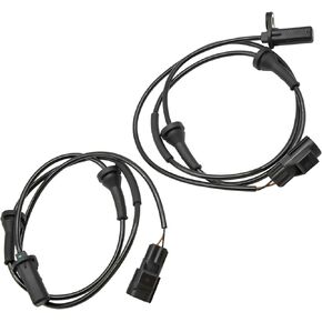 2pcs Front Left & Right ABS Wheel Speed Sensors 30773738 30773740 ALS561 ALS568