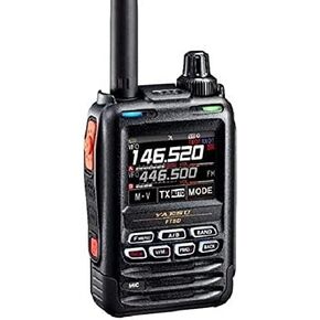 YAESU Yaesu FT-5DR C4FM/FM 144/430MHz Dual Band 5W Digital Transceiver with Touch Screen Display Black