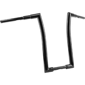 1-1/2 Inch Fat 18 Inch Rise Mercenary Ape Hangers Road Glide Handlebars for 96-13 Road Glide/95-22 Road King/12-17 Dyna and 18-Later Softail Models, Black