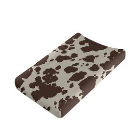 Cows Print Stretchy Changing Pad Covers Ultra Soft Breathable Diaper Changing Table Cover for Baby Boys Girls,Fit Standard 16 x 32 Inch Changing Mats