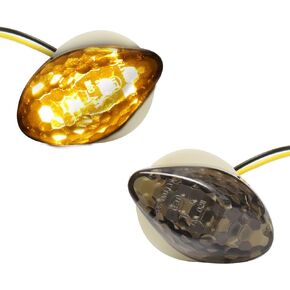 Flush Mount LED Turn Signals Motorcycle Amber Blinkers for Honda CBR600RR CBR1000RR CBR600F4I CBR600F4 CBR929RR