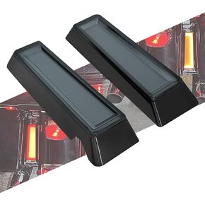 Motorcycle Rear Fender Saddlebag Side LED Light Turn Signals Running Brake Light Fit for Harley Touring Electra Glide Ultra Limited Road King Road Glide 2014-2023 Black&Grey