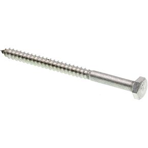 Prime-Line 9055211 Hex Lag Screws, 1/4 In. X 3-1/2 In., Grade 18-8 Stainless Steel (25 Pack)