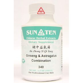 Sun Ten - Ginseng & Astragalus COMBINATI Bu Zhong Yi Qi Tang Concentrated Granules 100g 340 by Baicao