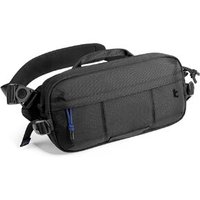 tomtoc 5.5L Sling Bag, Crossbody Bag for Men, Carry Chest Daypack, Water-resistant Shoulder Travel Bag for Steam Deck, ASUS ROG Ally X, DJI OSMO Mobile 6, iPad mini, Urban Techwear, Tactical