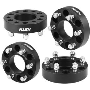 HISH 6 Lug 6x135 Wheel Spacers for F150 2015-2022,1.5in Thick Wheel Spacers 14x1.5 Studs & 87.1 mm Hub Bore Compatible with F150,Expedition,Navigator,Package of 4