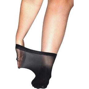 All Woman Plus Size 20 Denier SuperWide Anklets Pop Socks 3 PACK