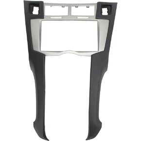KIMISS Car Fascia, 2Din Stereo Dash Radio Frame Panel Replacement for Yaris Vitz Platz 2005‑2011