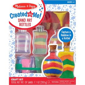Melissa & Doug Sand Art Craft Kits Set - Bottles and Pendants