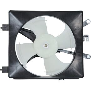 TYC 610380 Cooling Fan Assembly Compatible with 2001-2005 Honda Civic, Black