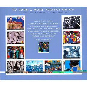 To Form a More Perfect Union Sheet of 10 37 Cent Stamps Scott 3937