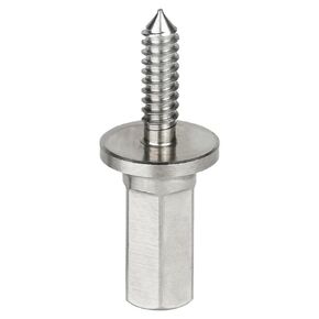 Toolcool Dowel Maker Accessories Stock Holder Screw Nail Drill Adapter Use to Attach Stock to The Drill