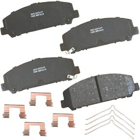 Bendix Premium Ceramic Front Disc Brake Pad Set for Infiniti QX56 2013-2006, QX80 2017-2014, Nissan Armada 2015-2006, Titan 2015-2008 - (SBC1509)