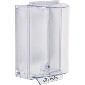 STI-13200NC Universal Stopper without Horn Housing, Surface Mount, Clear