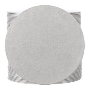 CleverDelights 4" Round Aluminum Blanks - 3 Pack - 14GA (.063") Aluminum Discs Tags