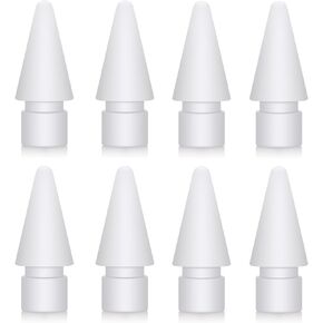 6-Pack Replacement Pencil Tips + 4-Pack Pencil Nib Covers for Apple iPad Pencil 1st Gen & 2nd Gen…
