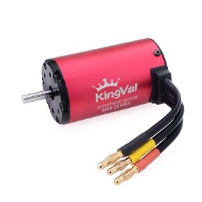 Replacement 4068 2650KV Waterproof Brushless Motor Shaft 5mm Compatible with 1/8 RC Car