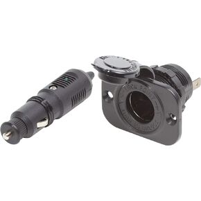 Blue Sea Systems 1015 12-Volt Plug with Dash Socket