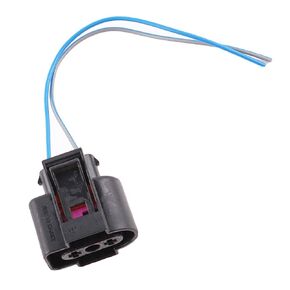 2 Pin Plug Washer Fluid Sensor Pigtail Compatible with VW Golf Jetta Passat Audi TT Q5 A6 A7 Skoda 1J0973202 1J0 973 202