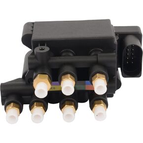 Air Suspension Solenoid Valve Block Replacement for 7 Series G11 G12 740i 740eX 740iX 750i 750iX Alpina B7 Automatic Sedan 2015-2019 37206884682 37206861882