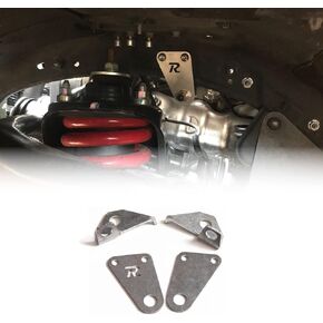 Air Mounts for Toyota 4Runner 5th Gen & Lexus GX 470 | Utilizes Factory Holes | Designed for Wifey Air System | Made in The USA | Rago Fabrication