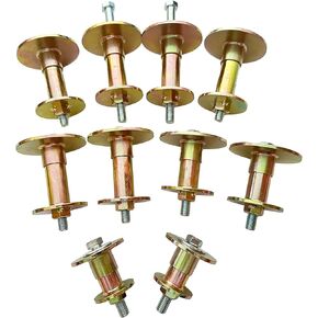 40-Pack Body Mount Hardware Kit Compatible with 1978-1979 Ford Bronco Fits Prothane 6-103