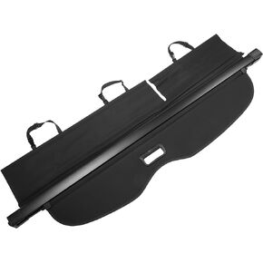X AUTOHAUX Retractable Cargo Cover for Jeep Grand Cherokee 2011-2021 Waterproof Non Slip SUV Rear Trunk Shielding Shade Black