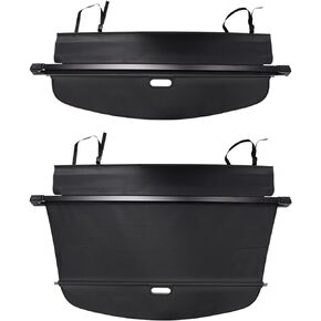 Powerty Custom Fit for Cargo Cover Acura RDX 13-18 Retractable Trunk Shielding Shade Cargo Luggage Cover (Updated Version:no Gap)(ONLY for with Power Tailgate Rear GATE,NOT FIT for Base Model)
