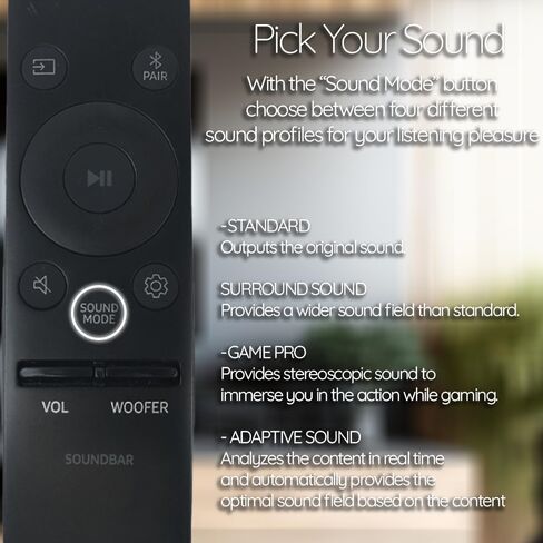 AH59-02767A بديل جهاز التحكم عن بعد العالمي مناسب لجميع أنظمة المسرح المنزلي من سامسونج ساوند بار سلسلة A، سلسلة Q، سلسلة R، سلسلة S، سلسلة N، سلسلة T in Kuwait