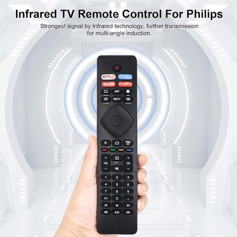 NH800UP RF402A-V14 for Philips TV Remote Replacement for Smart TV, Universal Remote Control Compatible with Philips TV in Saudi Arabia