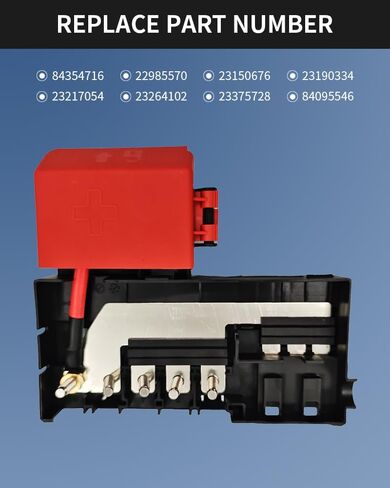 كتلة منصهر توزيع البطارية 84354716 متوافقة مع 2014-2020 GM شيفروليه جي إم سي كاديلاك استبدال 22985570 in Kuwait