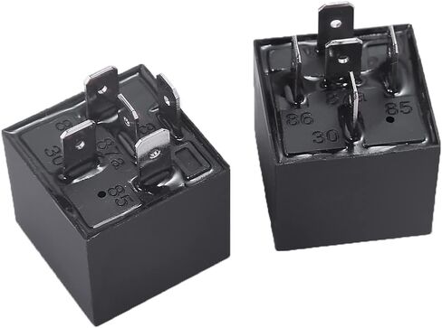 قطعتان من قطع الطاقة 40 أمبير 12 فولت واستبدال مرحل الإمالة لجونسون 25/35 HP 3 CYL 25/40/50 HP 35 Jet 40/50 HP لاستبدال Evinrude Outboard Marine Corp 582195 582472 582473 in Kuwait