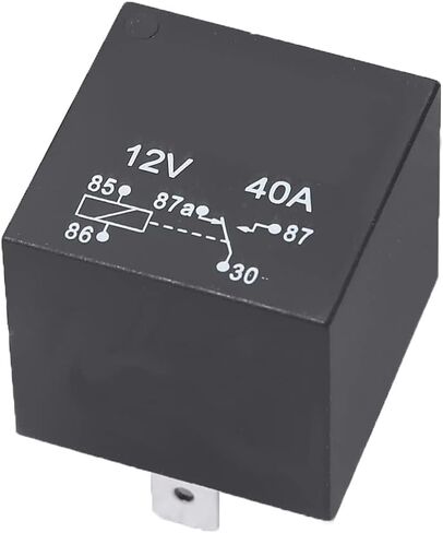 قطعتان من قطع الطاقة 40 أمبير 12 فولت واستبدال مرحل الإمالة لجونسون 25/35 HP 3 CYL 25/40/50 HP 35 Jet 40/50 HP لاستبدال Evinrude Outboard Marine Corp 582195 582472 582473 in Kuwait