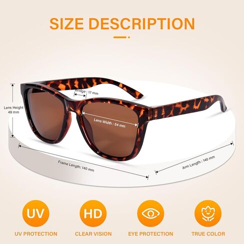 Reading Sunglasses for Women Men, Outdoor Reader Sunglasses Blue Light Blocking, UV Protection/Fully Magnified in Saudi Arabia