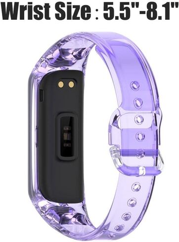 أحزمة بديلة متوافقة مع حزام الساعة الذكي Samsung Galaxy Fit2 SM-R220 للنساء والرجال in Kuwait