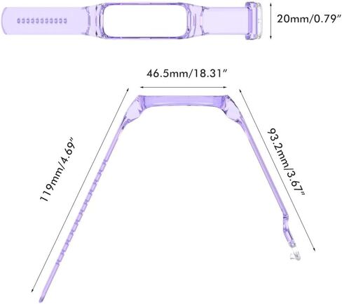 أحزمة بديلة متوافقة مع حزام الساعة الذكي Samsung Galaxy Fit2 SM-R220 للنساء والرجال in Kuwait
