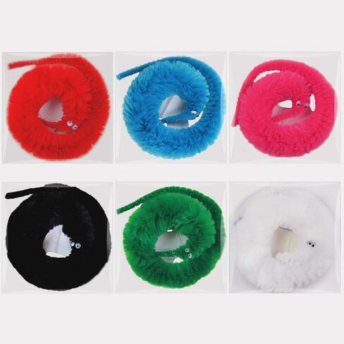 30 Pieces Mixed-Color Soft Magic Worms Toy Wiggly Jiggly Worms Twisty Fuzzy Worms on String Carnival Party Favors (30 Pack) in Saudi Arabia