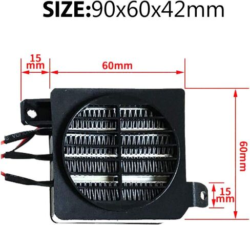 Constant Temperature Heating Car Air Heater, Compact for Office Dorm Room Car RV, 100W 12V in Saudi Arabia