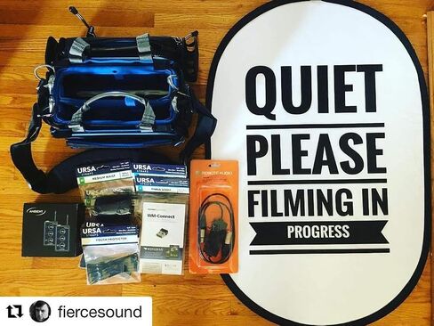 Large "Quiet Please Filming in Progress" Double-Sided Collapsible Reflective Sign - For Studio, Office, On-Location & Business Use - Ideal for Recording, Filming & Camera Crews - Large Size 24" x 36" in Saudi Arabia