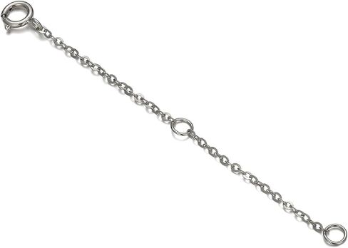 18kt Real Gold Chain Necklace Extender, 2Inch/3Inch/4Inch Delicate Durable Adjustable Gold Chain Extender for Gold Necklace Bracelet Anklet in Saudi Arabia