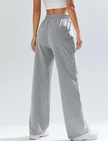 Kiench Teens Girls' Straight Leg Sweatpants High Waisted Baggy Joggers Drawstring in Saudi Arabia
