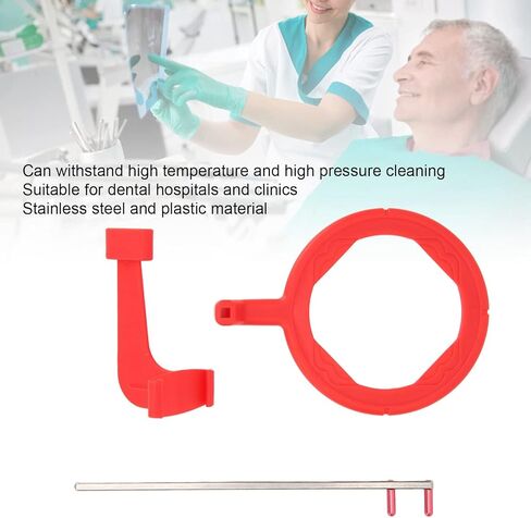Oral Dental X ray Positioner Digital Film, Dental X Ray Film Positioner Holder Film Positioning System Kit Intra Oral X Ray Film Positioning System Kit Red Locator Instrument Film Positioner Set in Kuwait