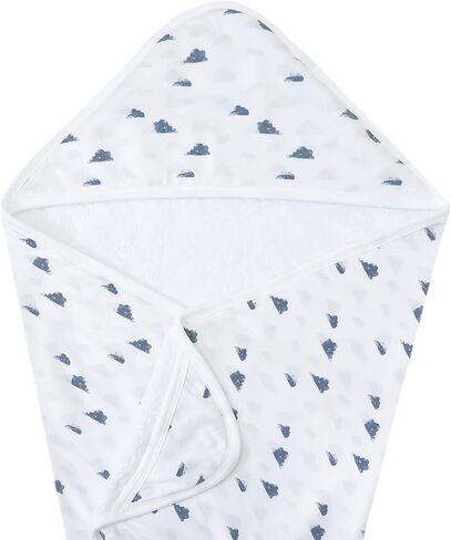 Copper Pearl Premium Baby Knit Hooded Bath Towel Cody in Saudi Arabia