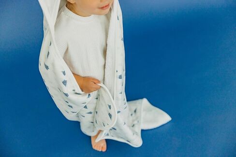 Copper Pearl Premium Baby Knit Hooded Bath Towel Cody in Saudi Arabia
