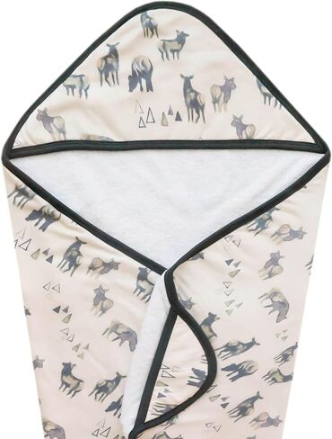 Copper Pearl Premium Baby Knit Hooded Bath Towel Cody in Saudi Arabia